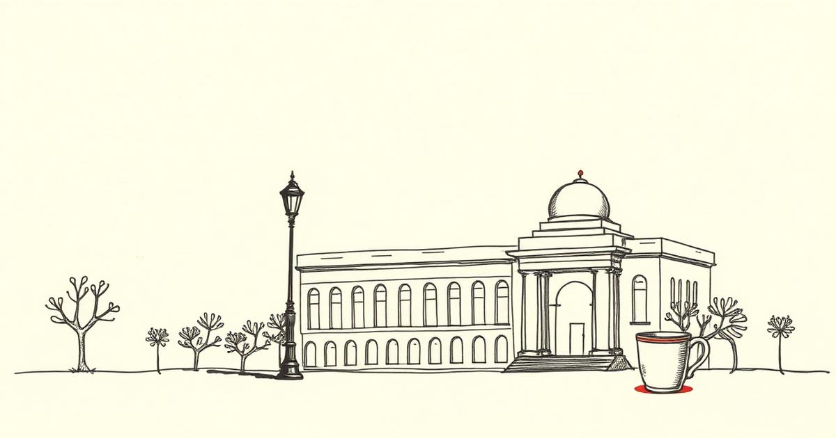 Illustration for Quiet Corners: The 10 Best Study Spots & Libraries in DU North Campus
