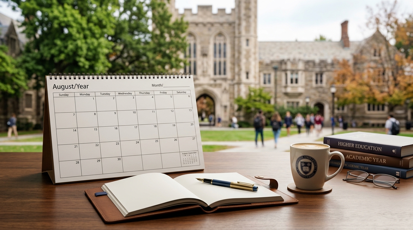 Illustration for DU Academic Calendar 2026-27: Sem 1 Exam Dates & Vacation Schedule