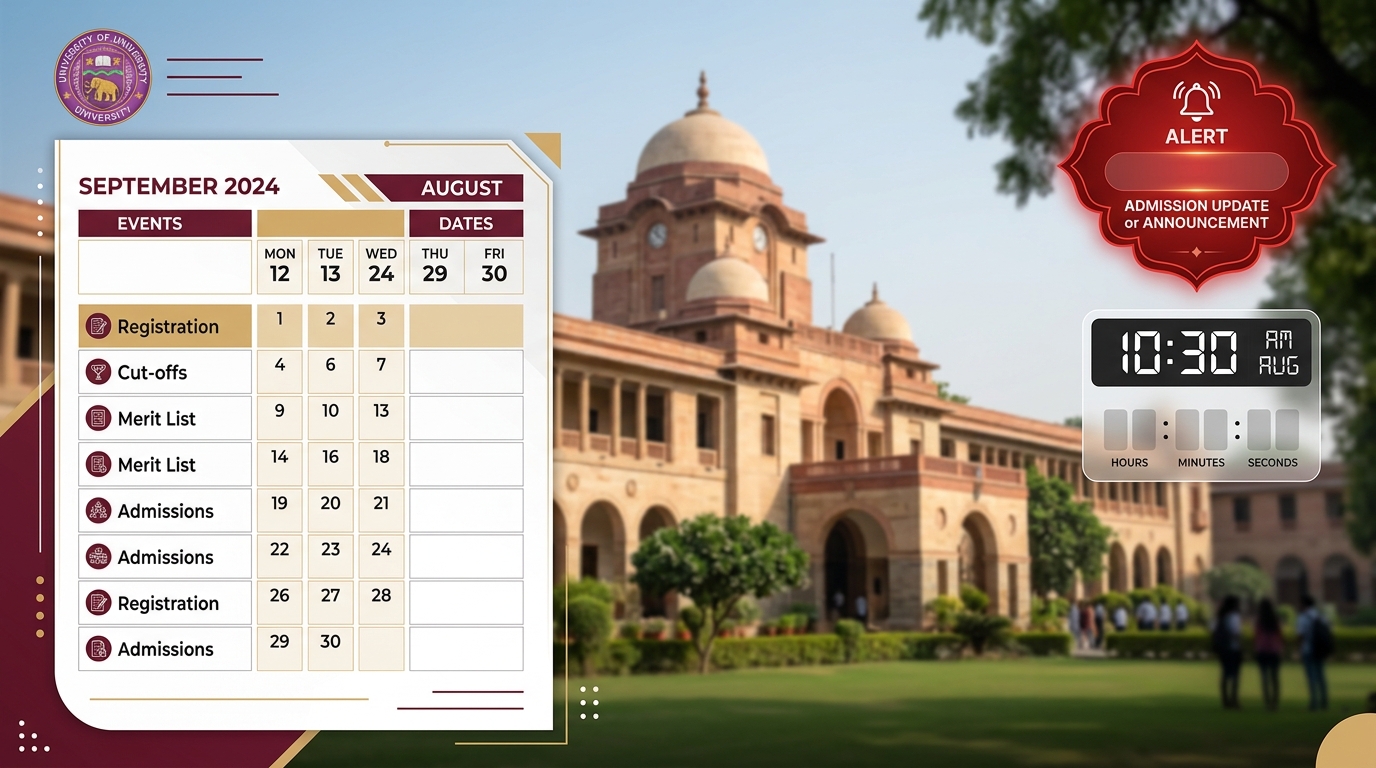 Illustration for OFFICIAL UPDATE: DU CSAS Round 3, Mid-Entry & ECA Allocation Schedule 2026