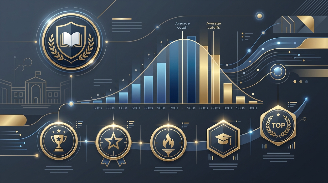 Illustration for DU CUET UG 2026 College-Wise Cutoff: Score vs College Predictor & Strategy Guide