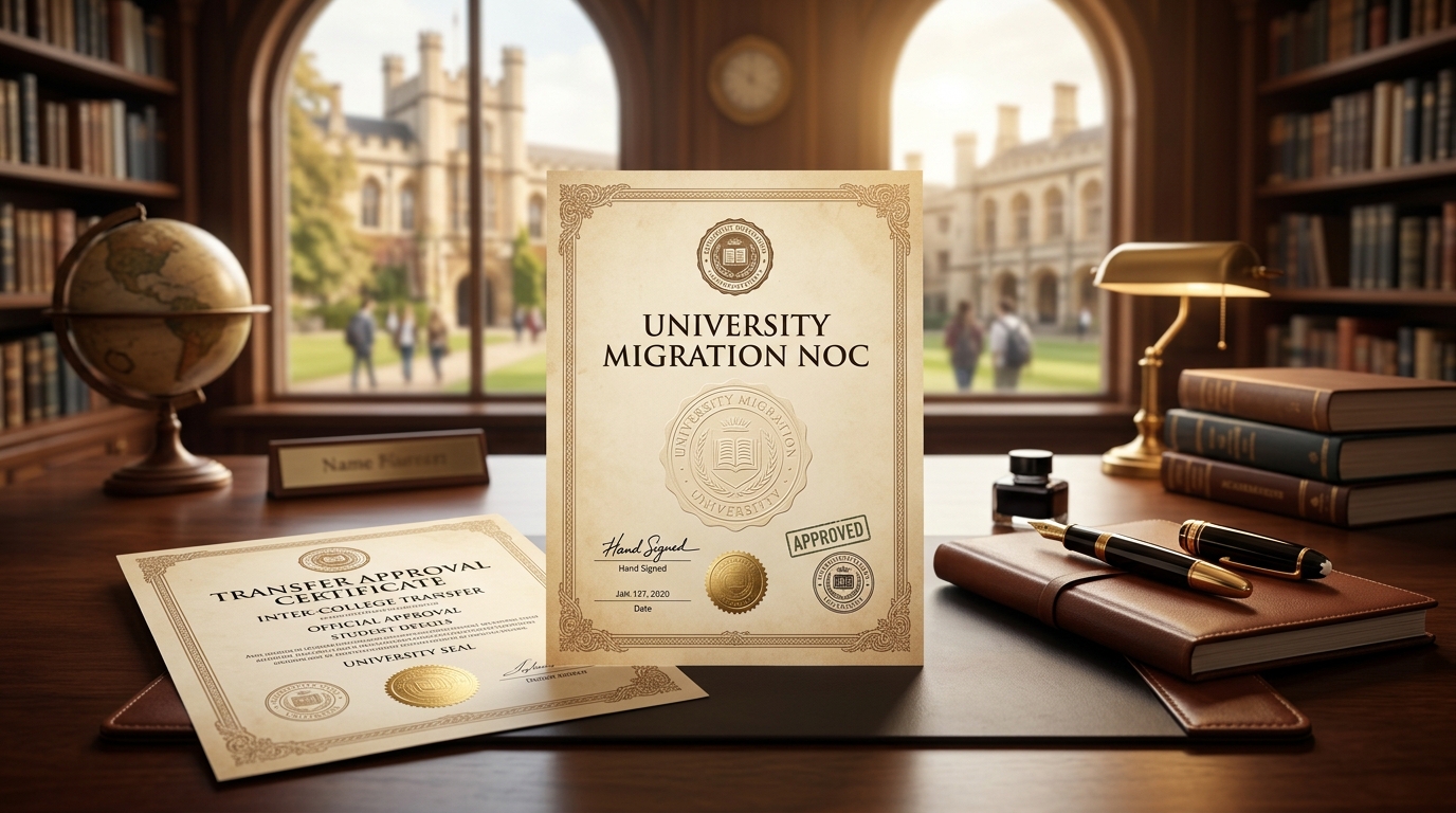 Illustration for DU College Transfer & Inter-College Migration Rules 2026: Eligibility, NOC & Application Process